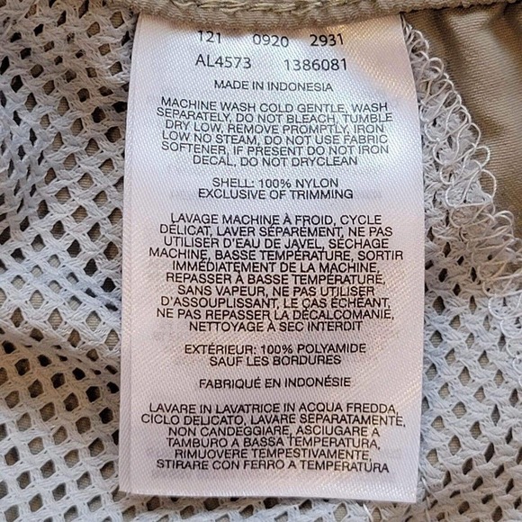 Columbia Women's Shorts Medium Khaki Tie-Front Nylon Hiking Outdoor - Picture 9 of 10